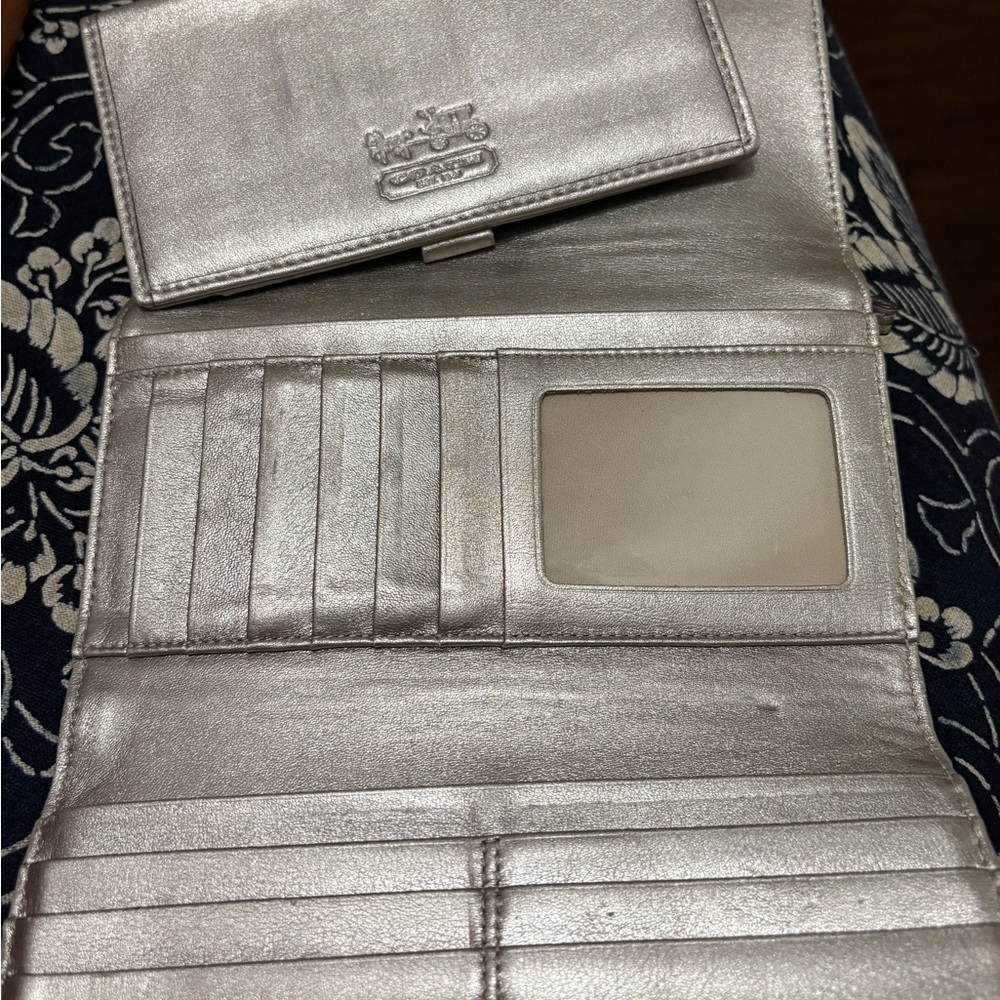 Coach Metallic Wallet